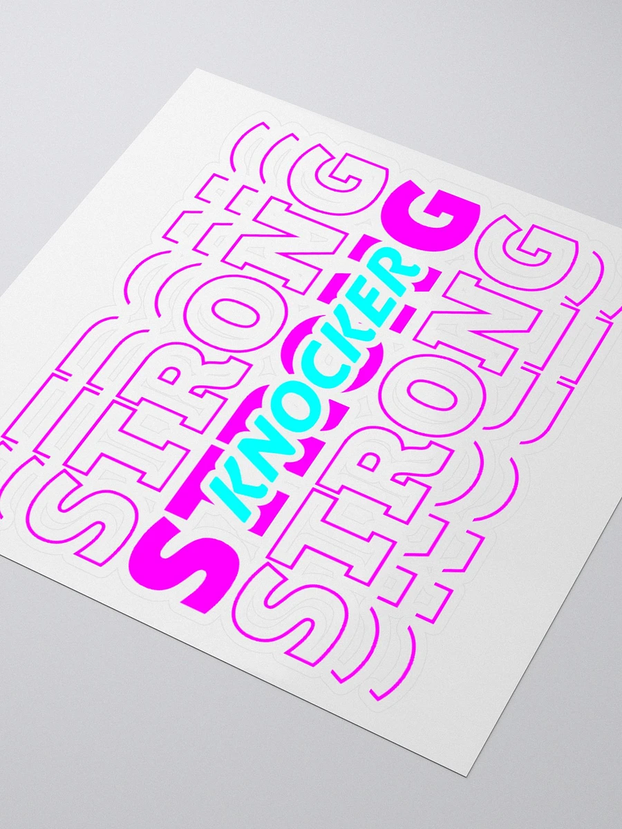 KNOCKER STRONG STICKER product image (7)