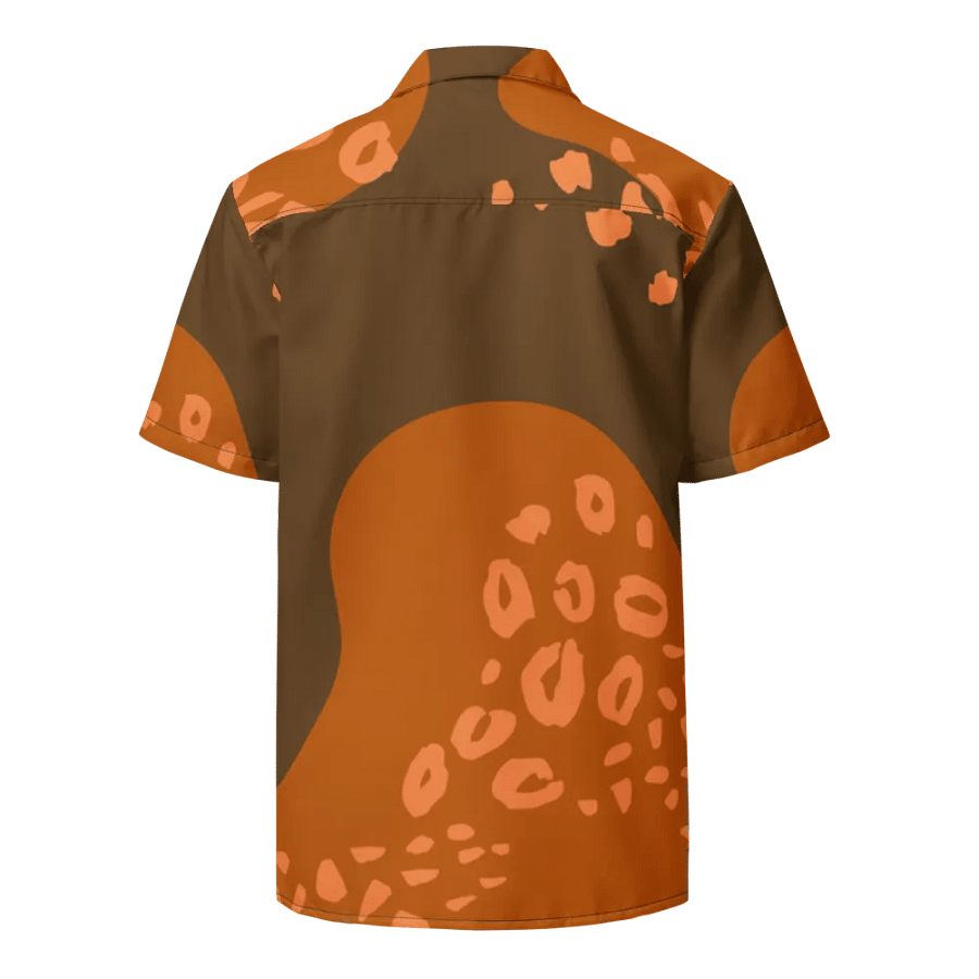 Orange Tropical Breeze Hawaiian Shirt product image (2)