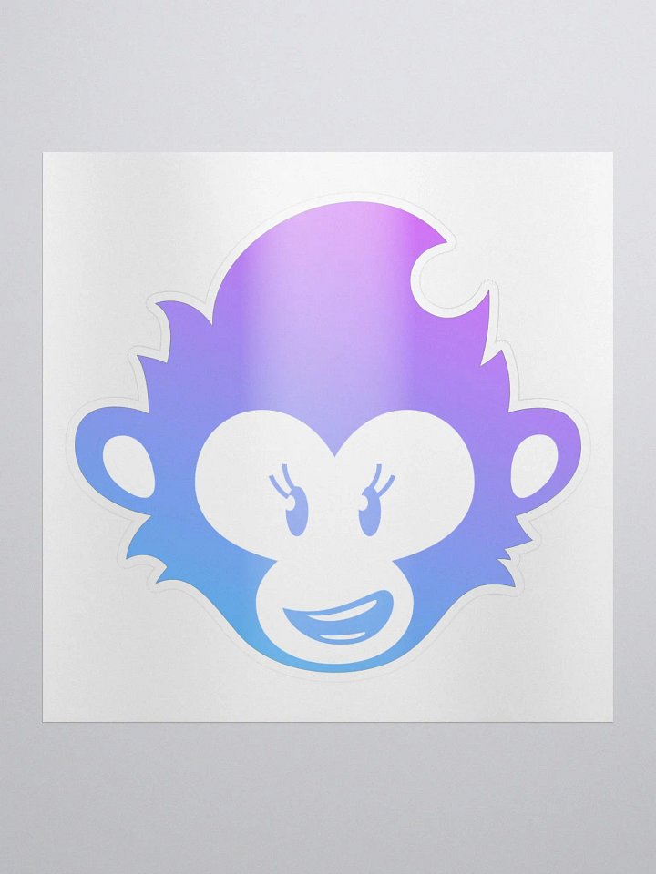 FlufffyMonkey Sticker product image (1)