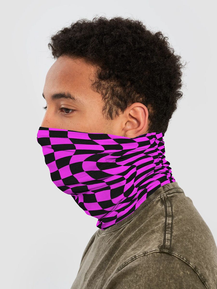 Black & Pink Neck Gaiter product image (3)