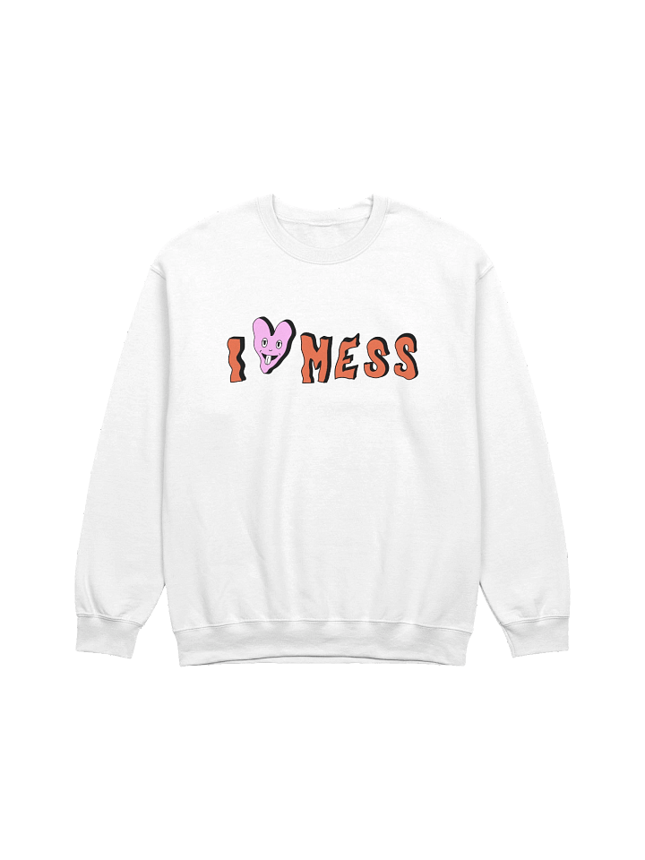 I Heart Mess Logo Sweatshirt product image (1)