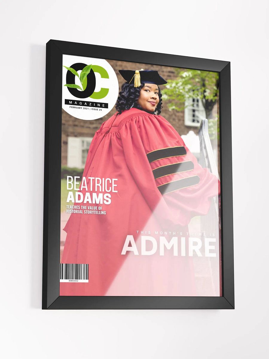 Issue 25 of One Choice Magazine Cover Wall Art product image (5)