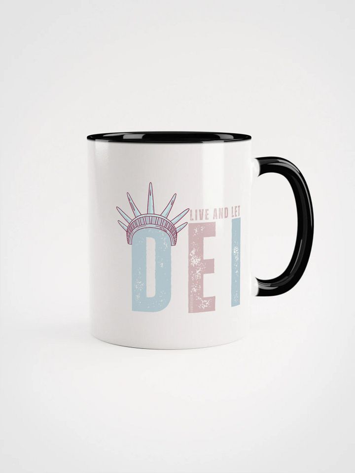 Live and Let DEI © Statue of Liberty Mug Light - Being Liberal product image (1)