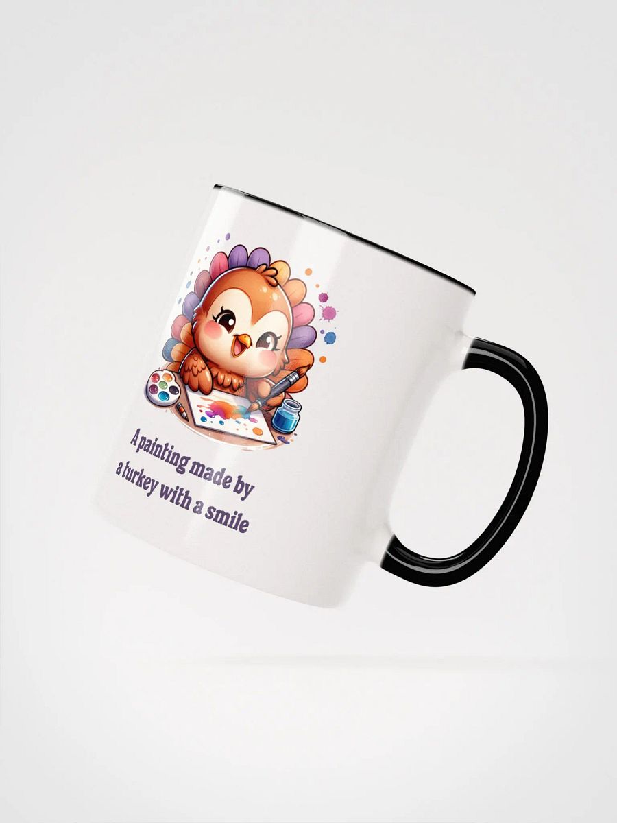 A Painting Made By A Turkey With A Smile Mug product image (5)