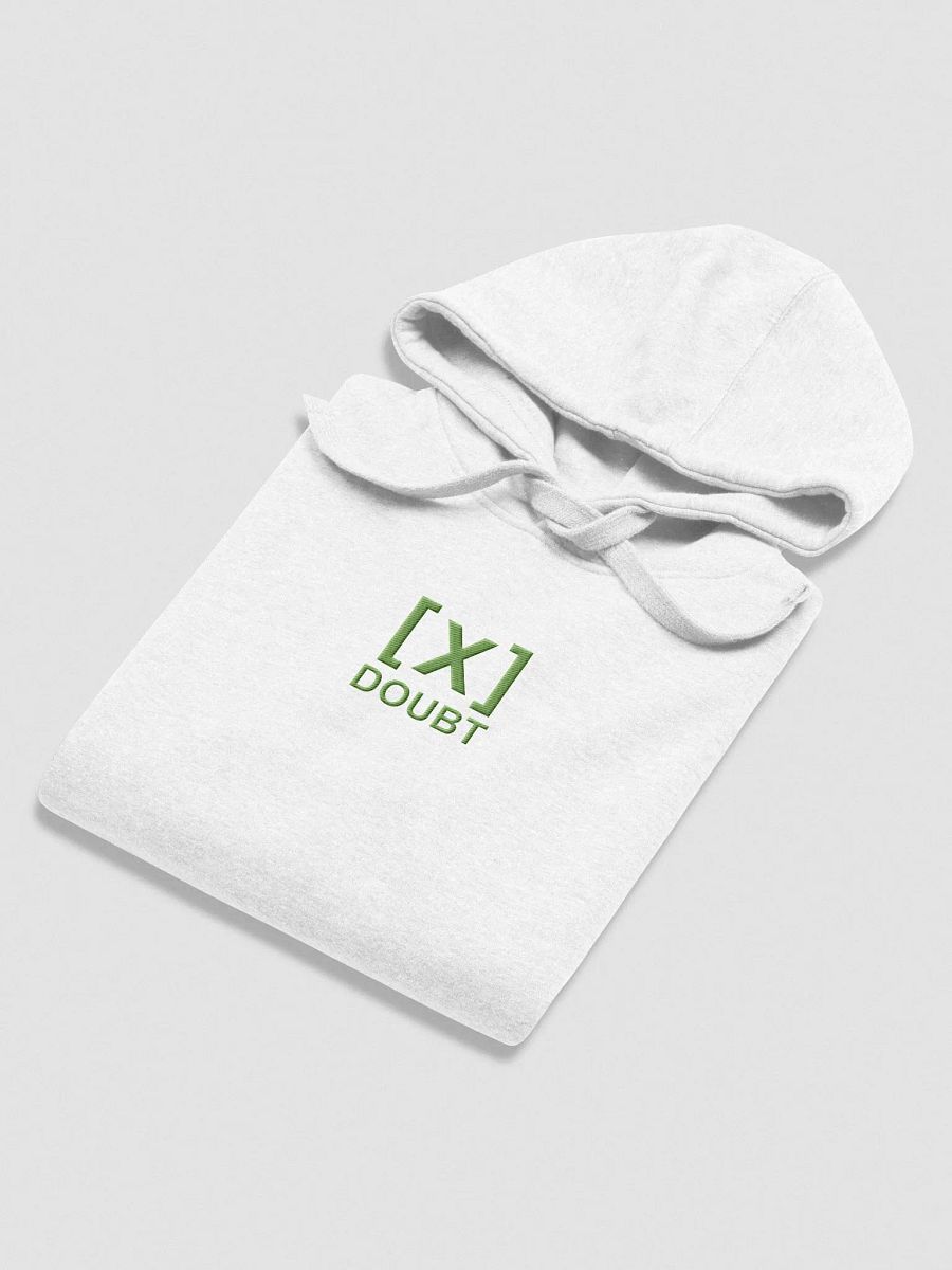 [X] DOUBT embroidered hoodie product image (6)