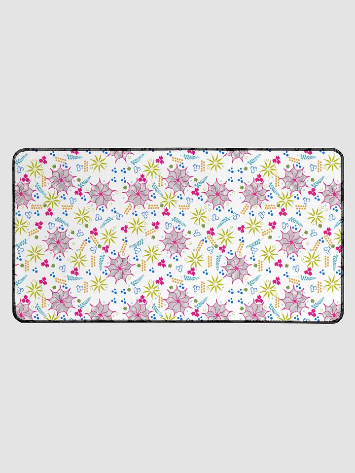 Funky Floral Desk Mat product image (1)