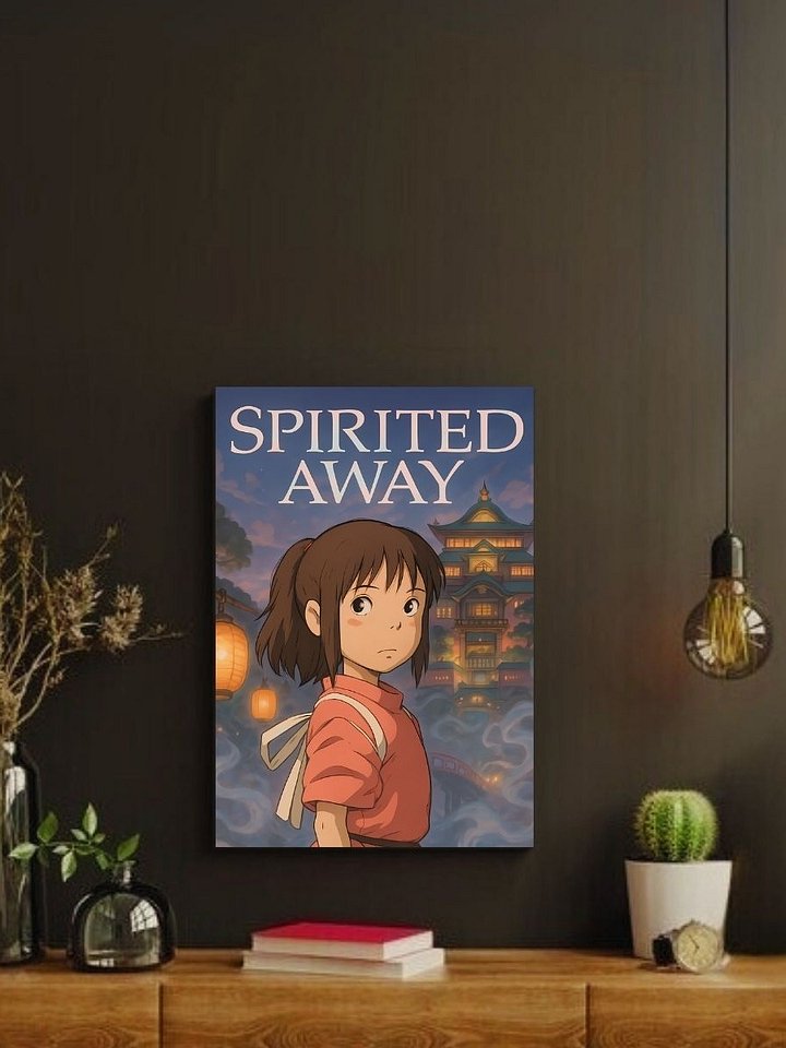 Spirited Away – Chihiro at the Bathhouse – 8x10 Metal Print product image (2)