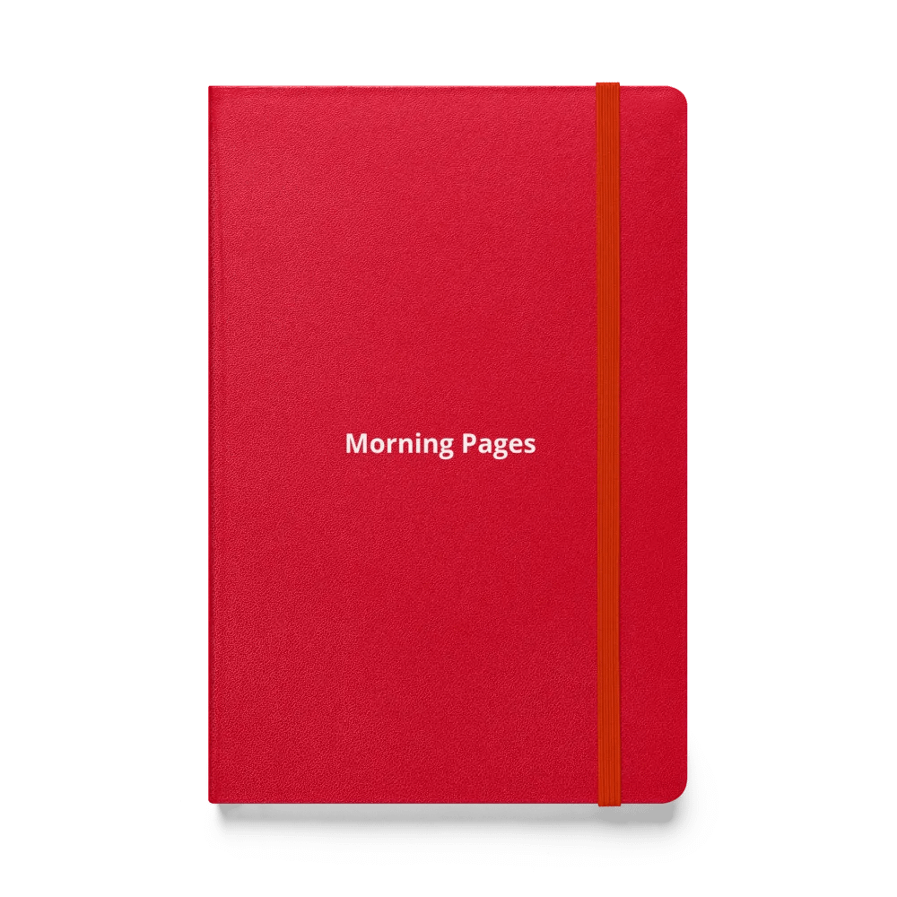 Morning Pages Notebook - Red product image (1)