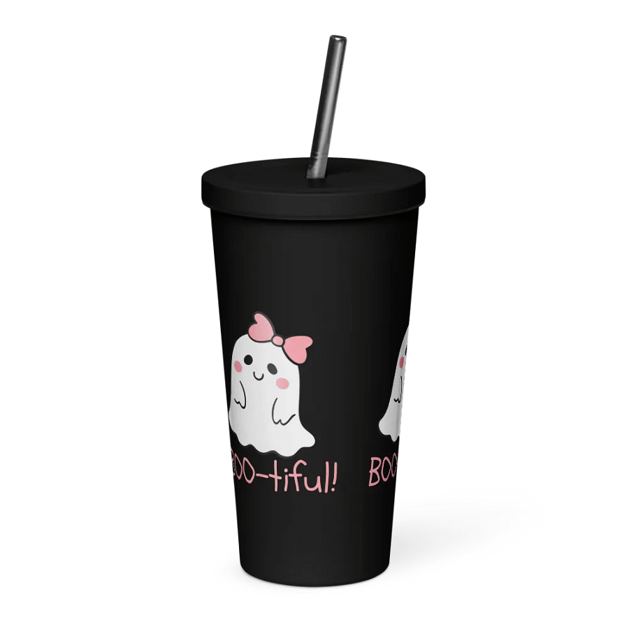 BOO-tiful Insulated Tumbler with Straw product image (4)