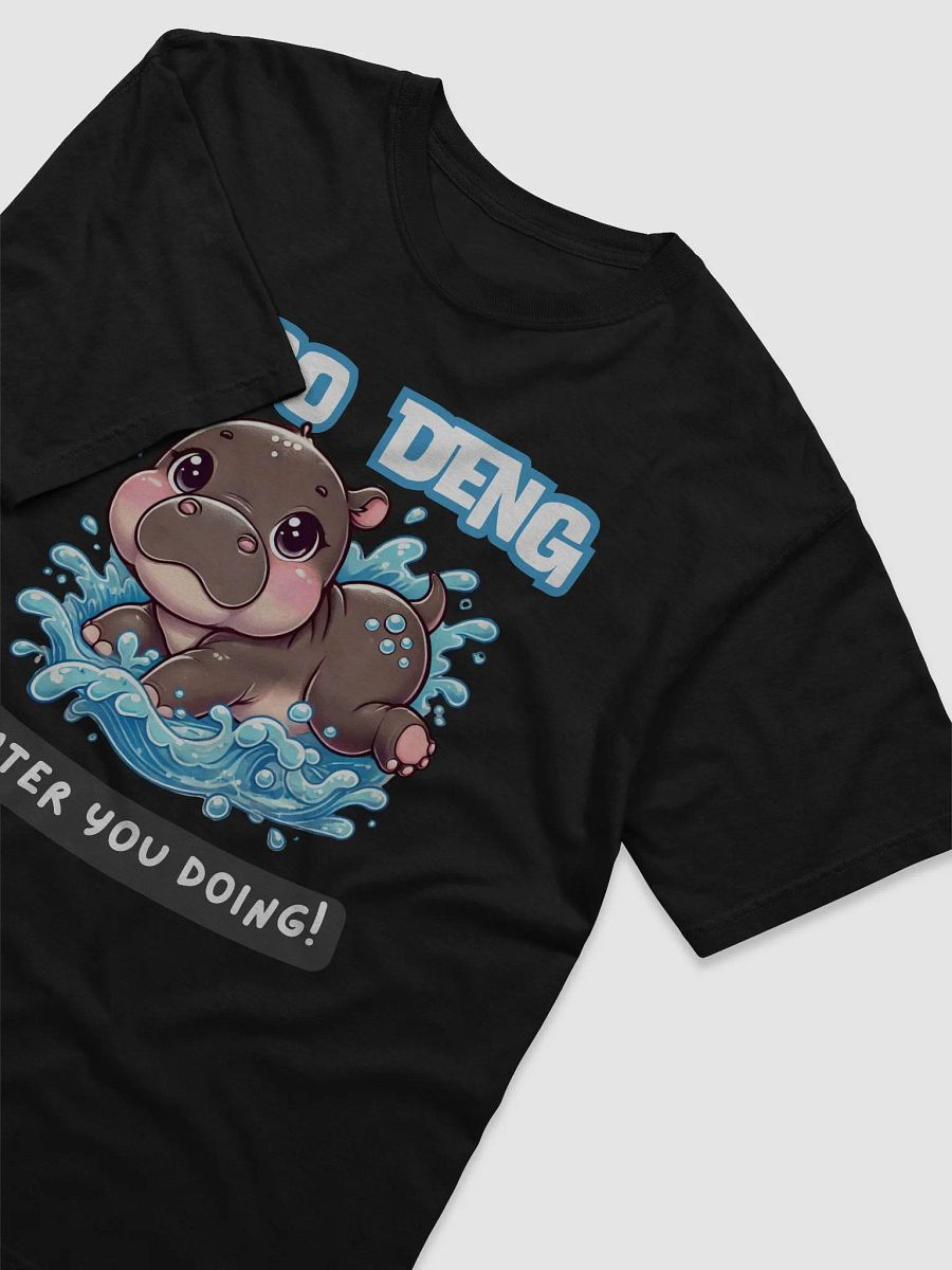 Moo Deng Hippo Splash T-Shirt product image (16)