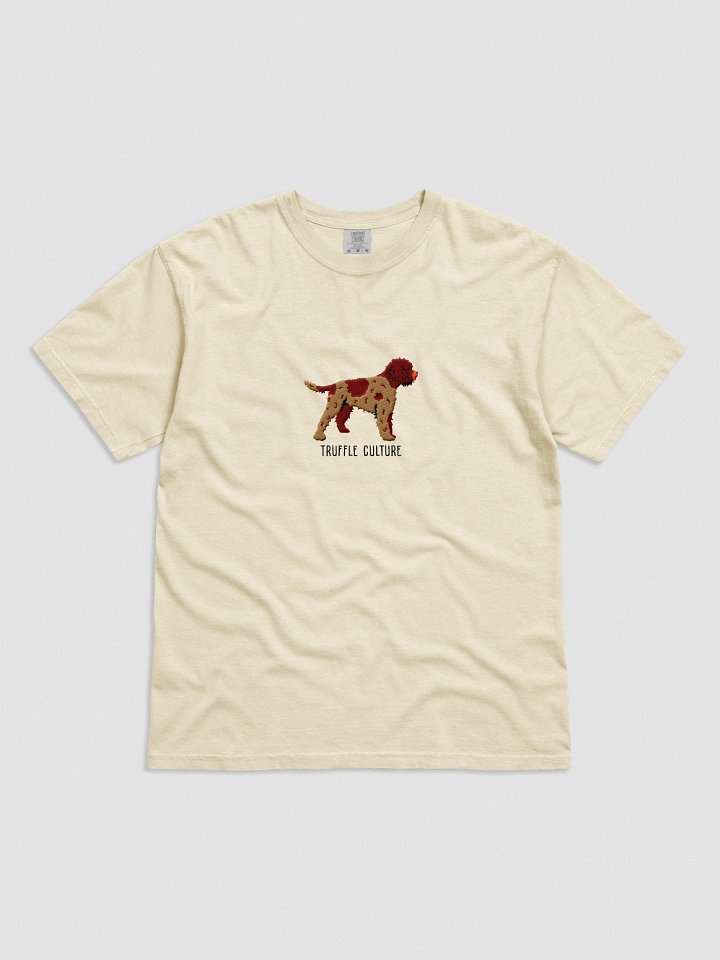 Truffle Culture T-Shirt(Embroidered) of a Lagotto Romagnolo(Liver Roan) product image (51)