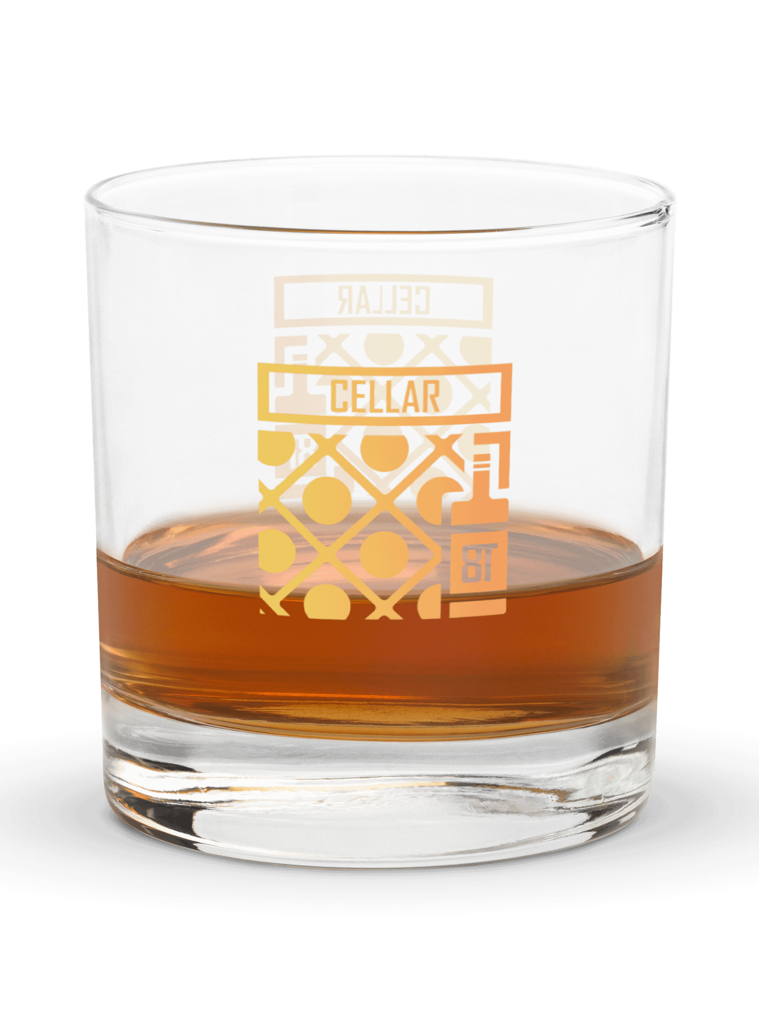 Cellar 8T Whisky - Golden Ember - Rocks Glass product image (6)