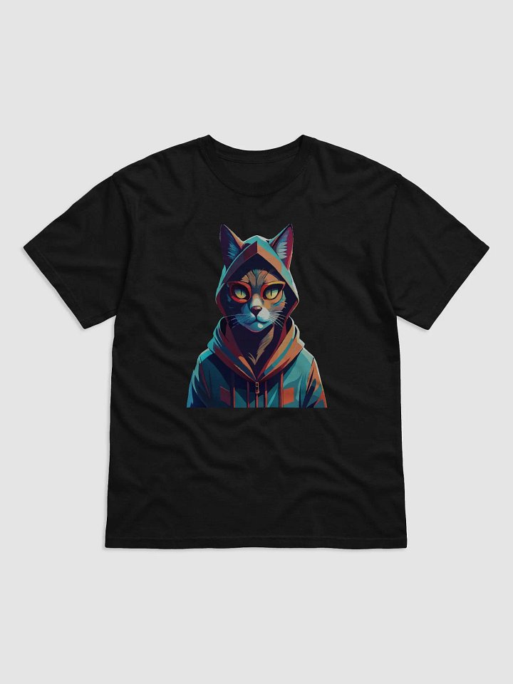 Feline Vibes Hoodie Tee product image (1)