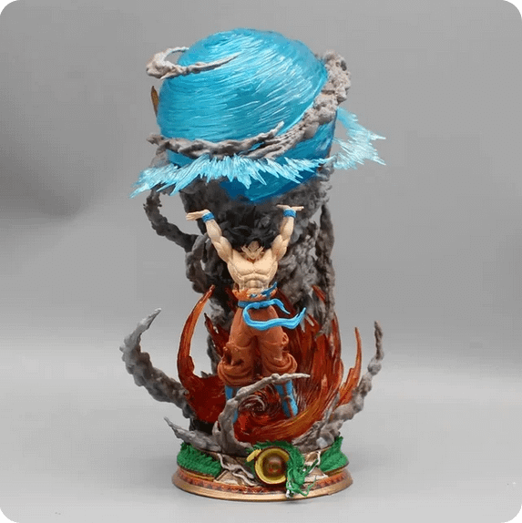 25cm Son Goku Dragon Ball Anime Figure Super Genki Bomb Luminous product image (6)