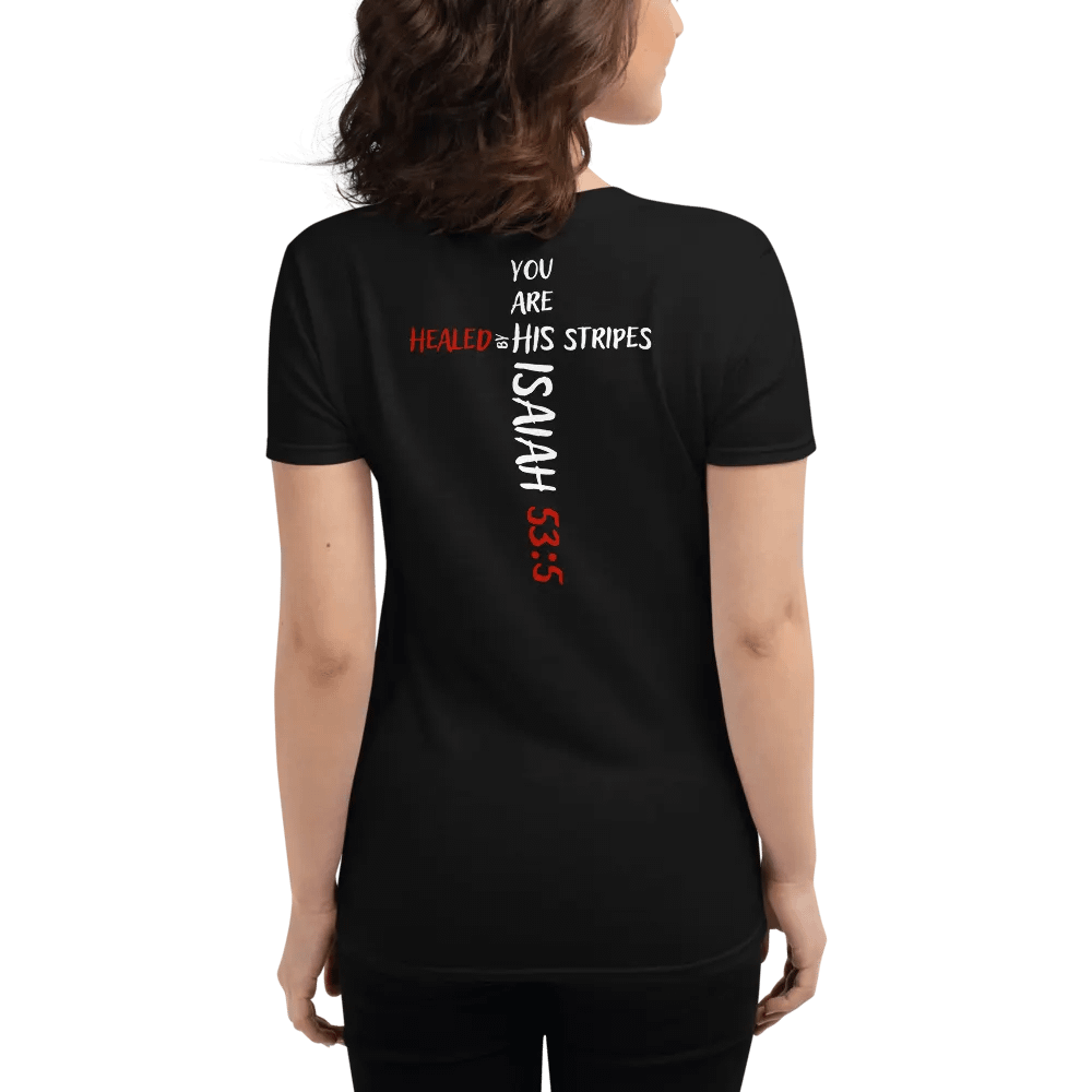Isaiah 53:5 | Fitted (Female) Shirt product image (1)