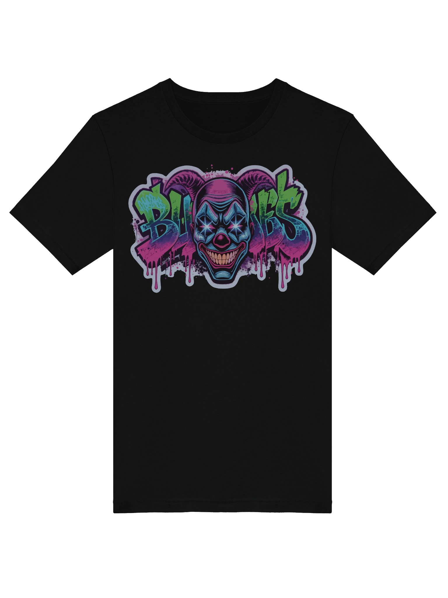 Sinister Clown Graffiti Tee product image (5)