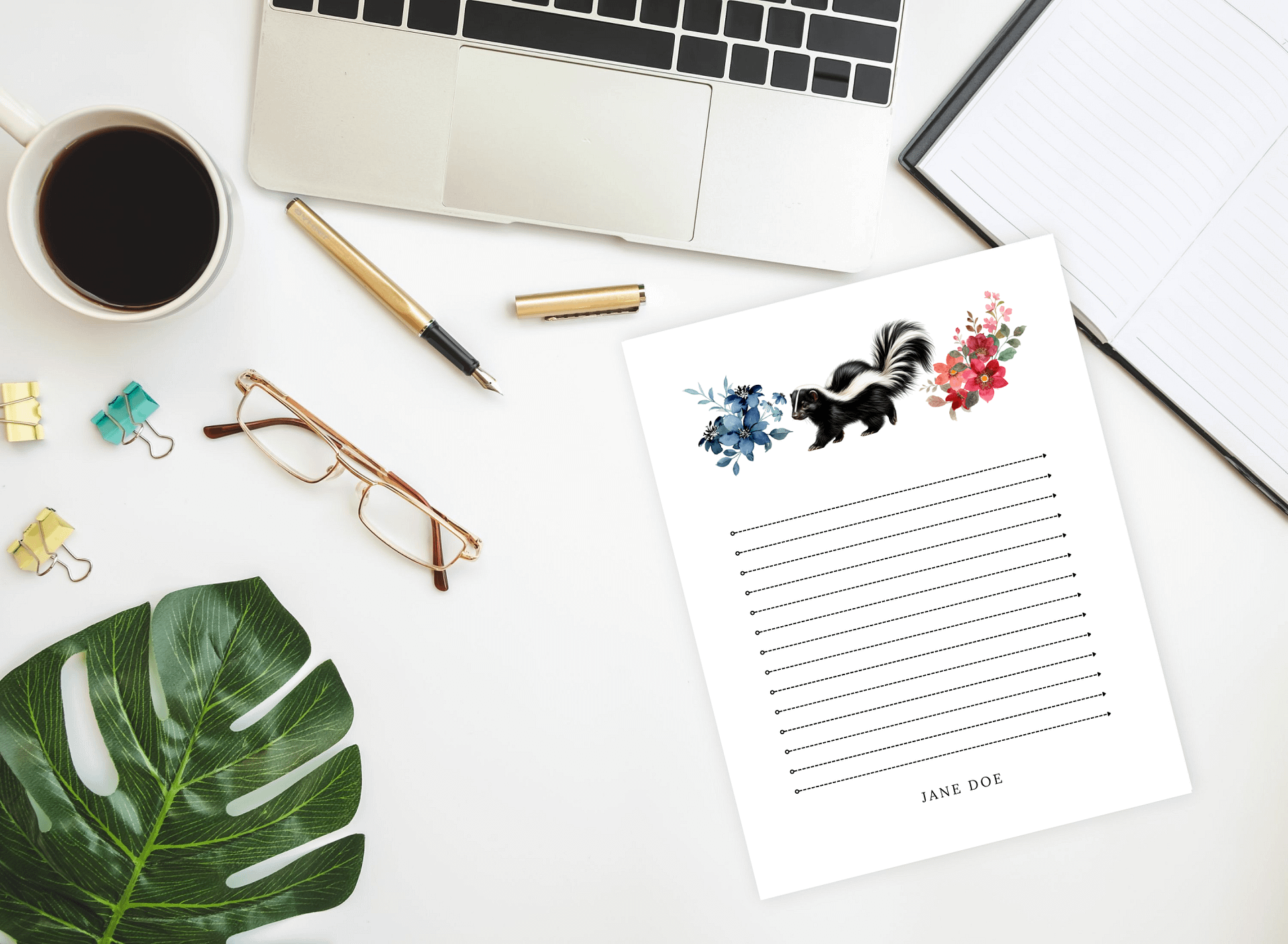 Canva Notepad Template: Nature Themed product image (8)
