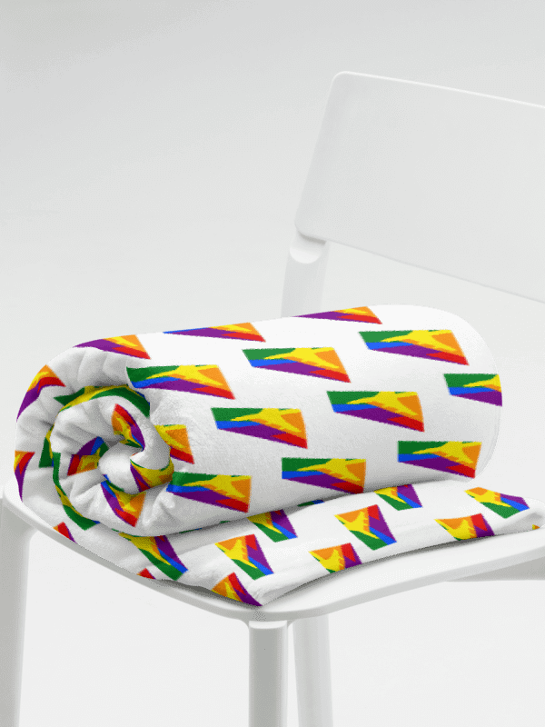 Economy-Class Flight Blanket - James Warren-Oliver Limited Edition Pride Tailfin product image (2)