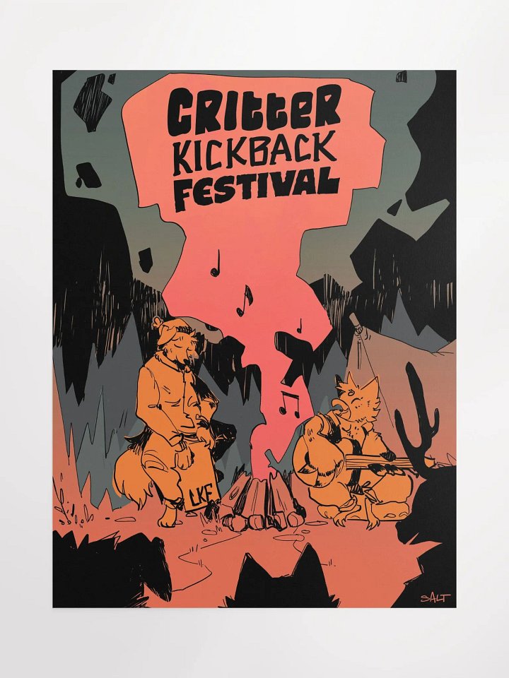 Critter Kickback Poster product image (1)