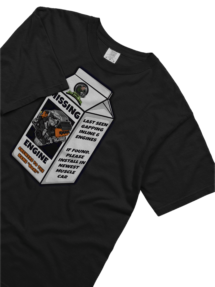 GOAT Engine Missing Illustration T-Shirt product image (49)