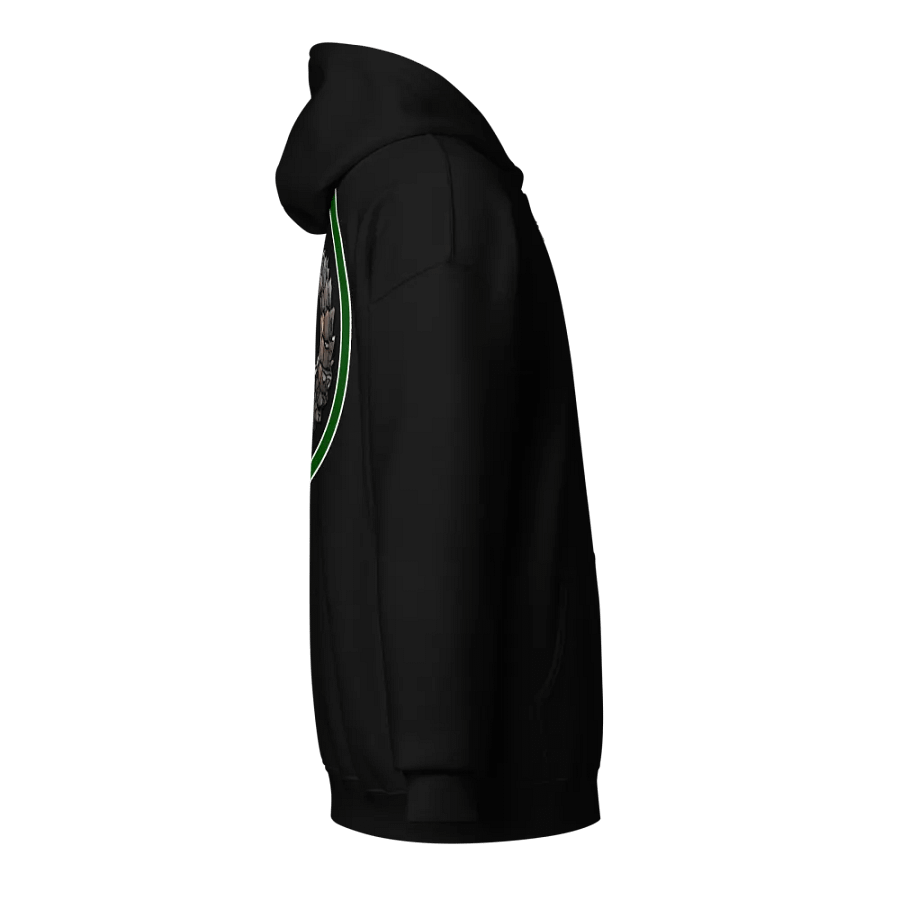 Sweat à capuche zippé unisexe logo dos product image (16)