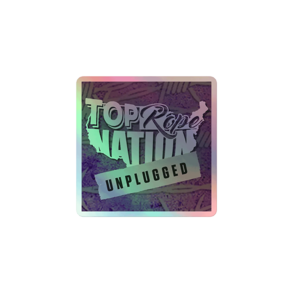 TRN Unplugged Holographic Sticker product image (1)