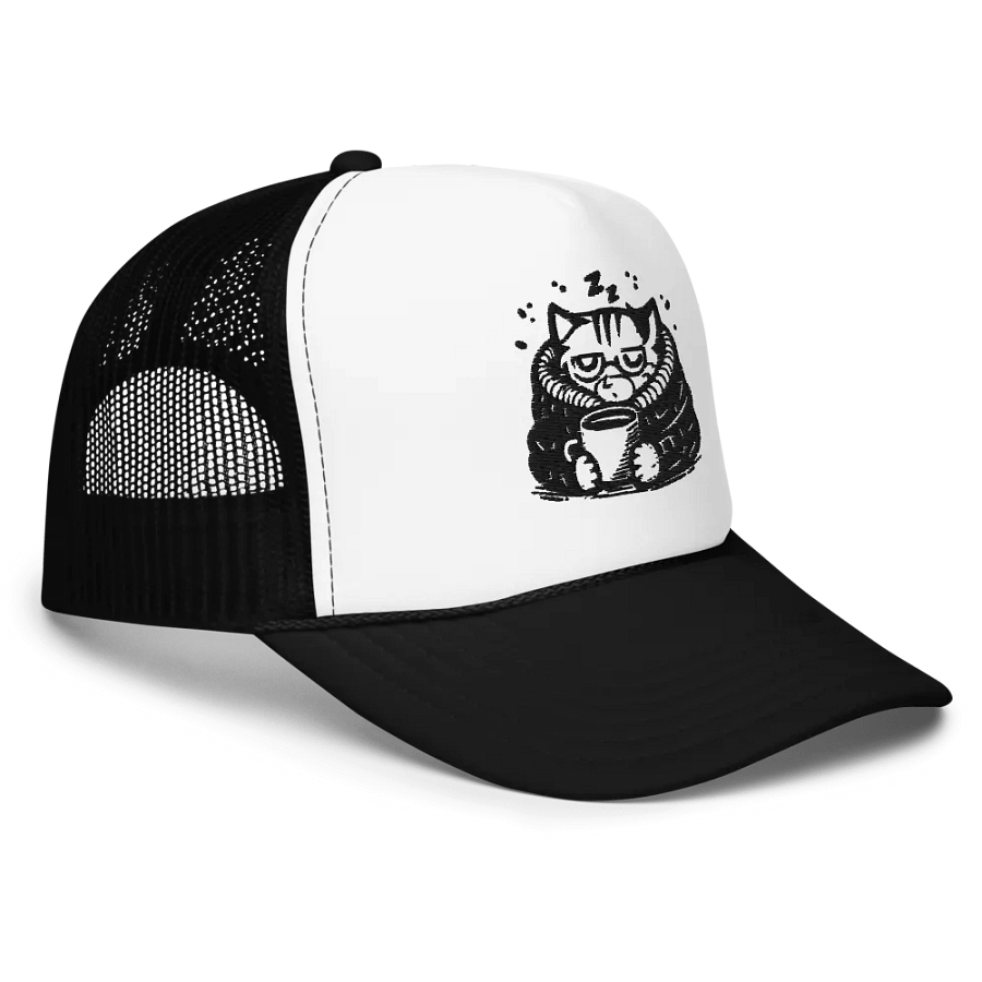 Comfy Cat Times || Otto Foam Mesh Hat product image (3)
