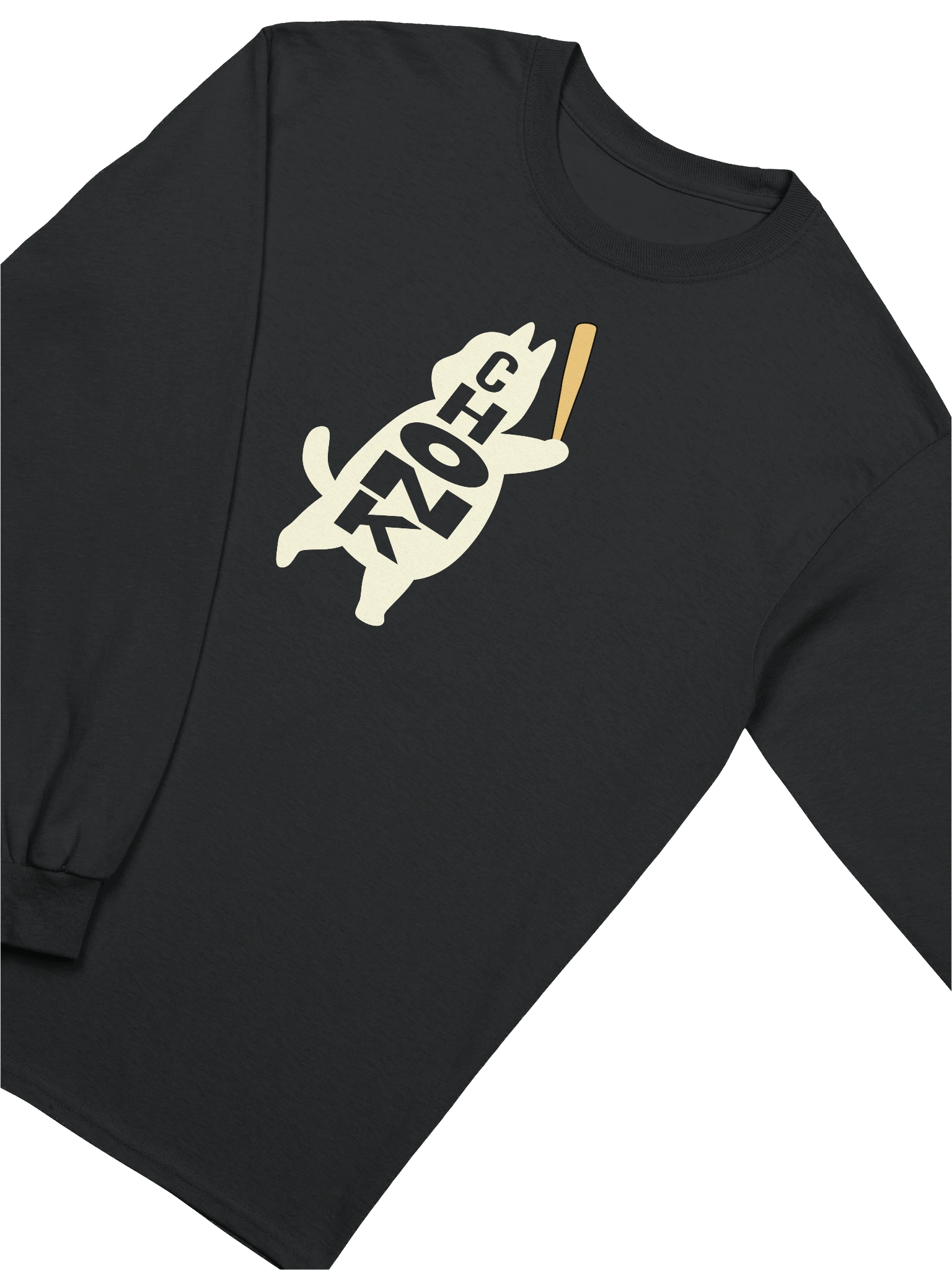 Baseball Chonk Cat - Unisex Adult Long Sleeve T-shirt product image (3)