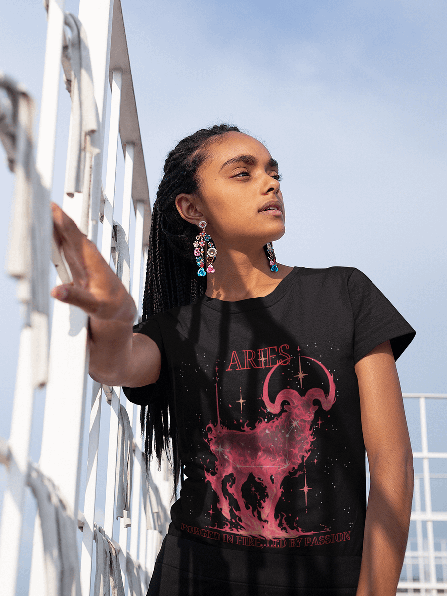 Aries: Forged in Fire, Led by Passion Tee product image (5)