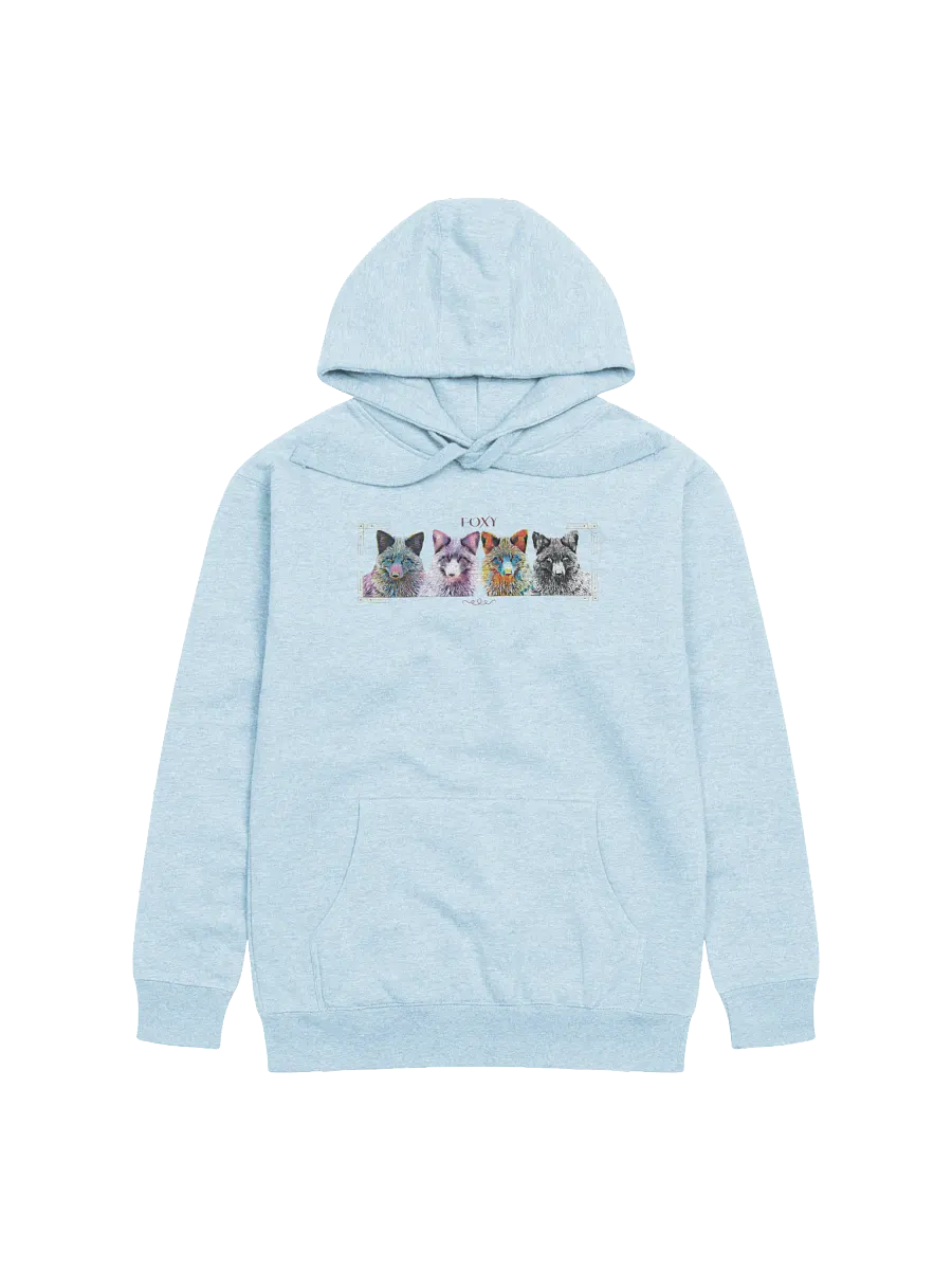 Vibrant Foxes Unisex Premium Hoodie product image (61)
