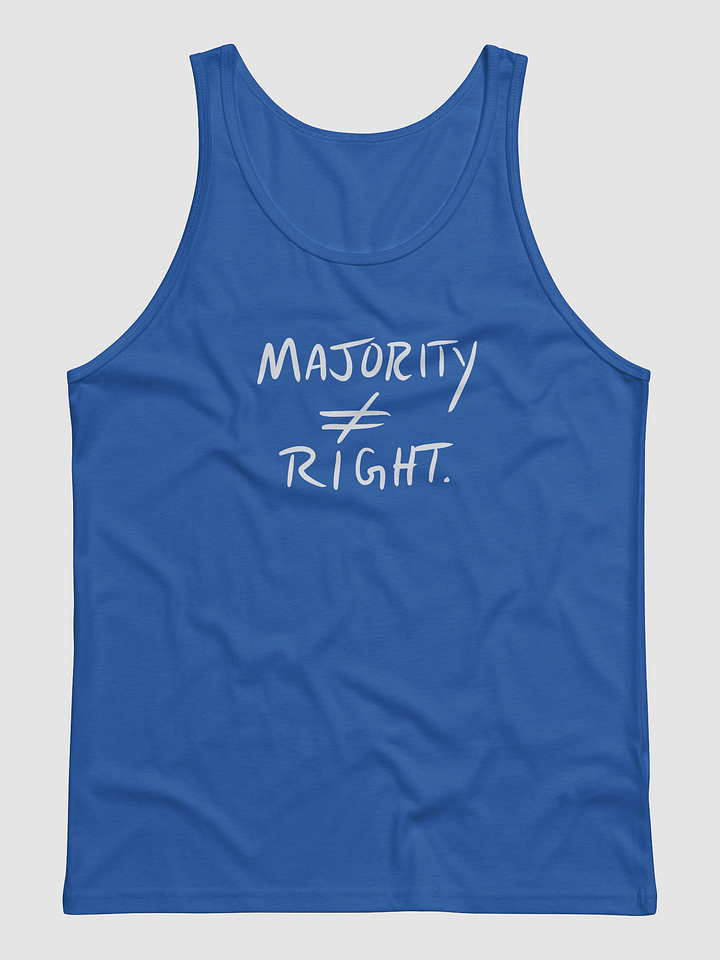 Majority ≠ Right tank (white) product image (4)