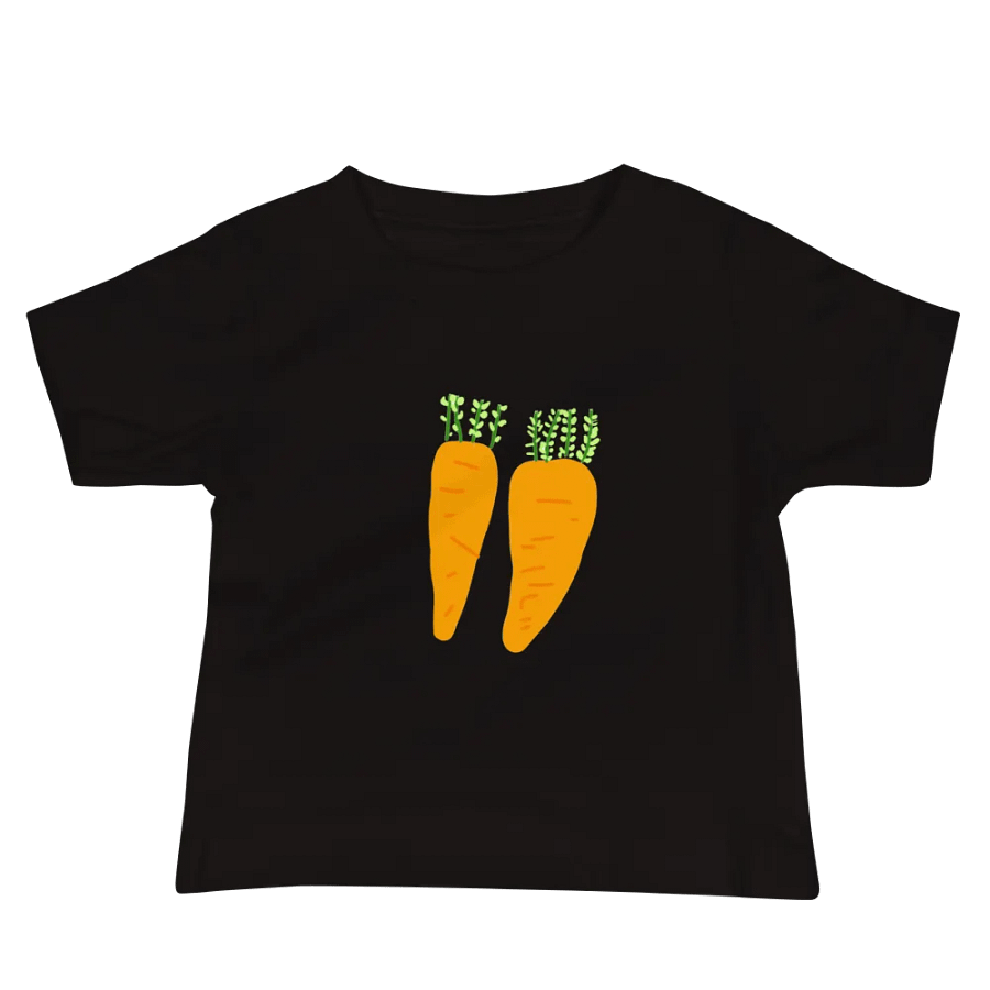 Organic Carrot Duo Baby Tee product image (3)
