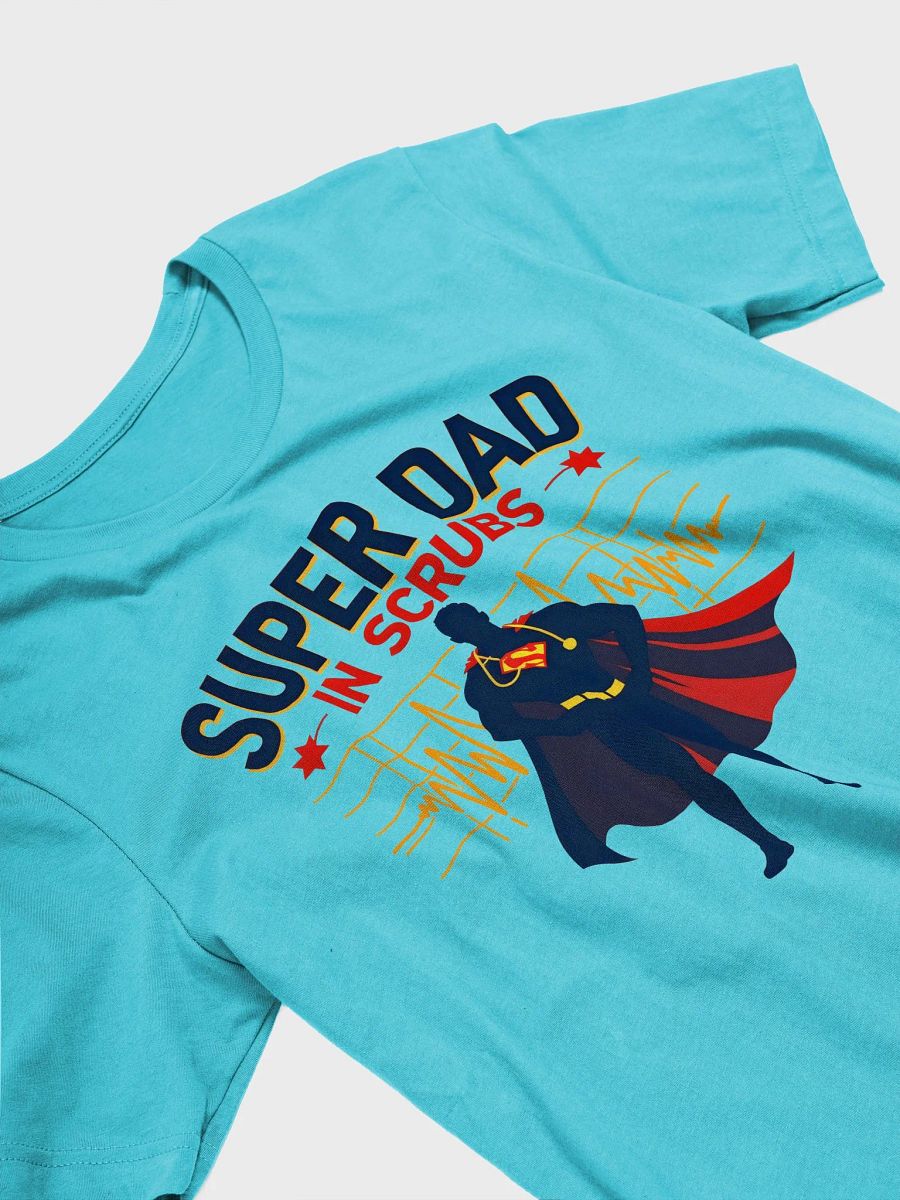 Super Dad in Scrubs Silhouette T-Shirt product image (53)