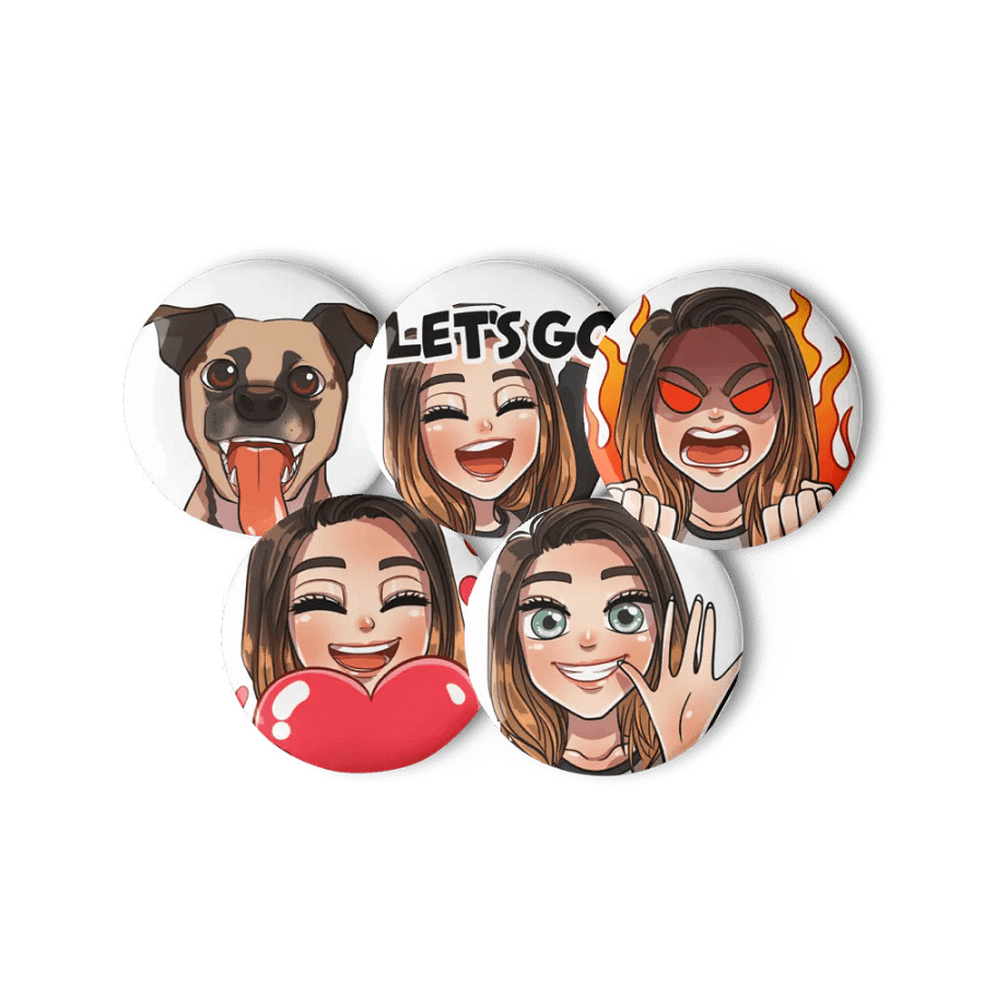 Emote Pins product image (1)