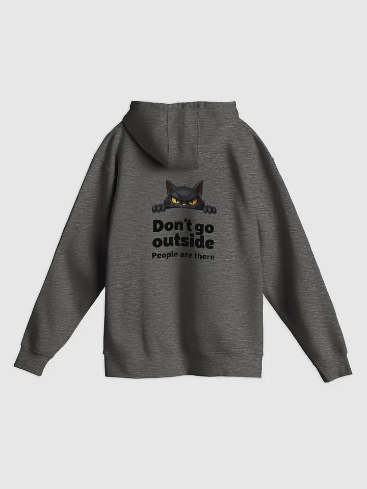 Quirky Cat Peeking Premium Hoodie product image (10)