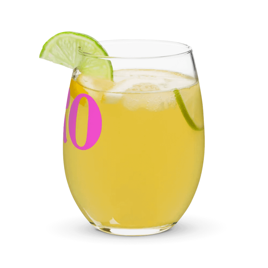 Bro stemless wine glass product image (10)
