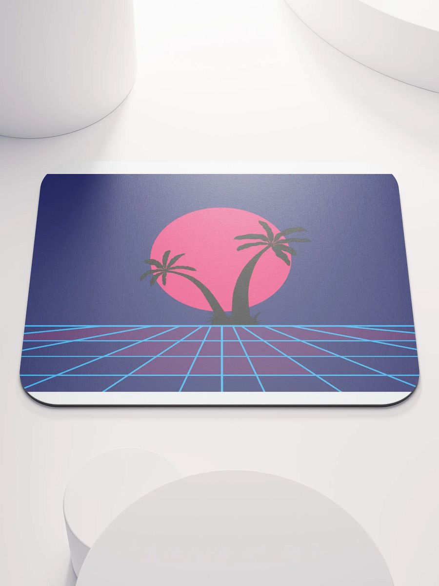 Neon Palms Mouse Pad product image (1)