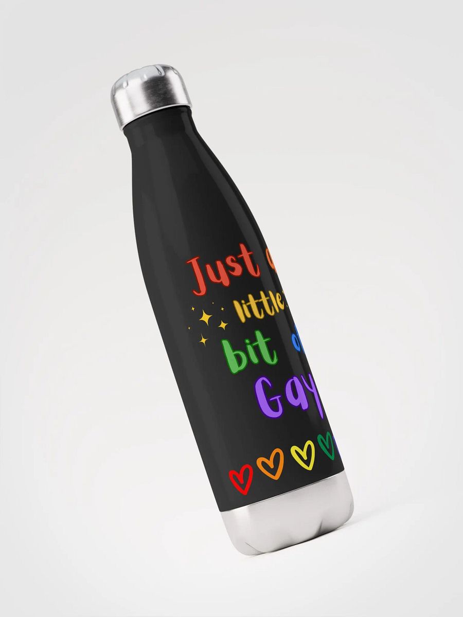 just a little gay water bottle product image (3)