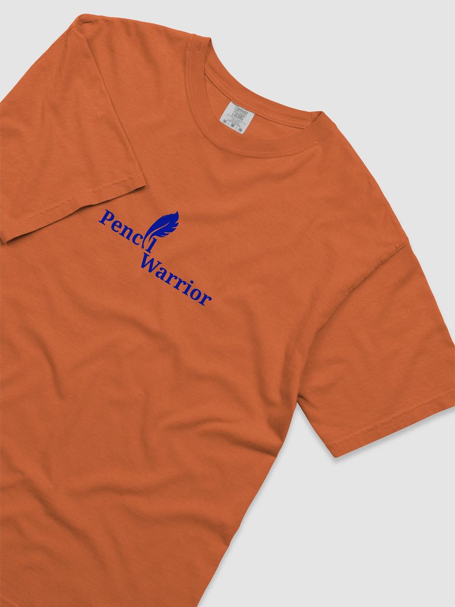 Pencil Warrior Blue Feather T-Shirt product image (3)