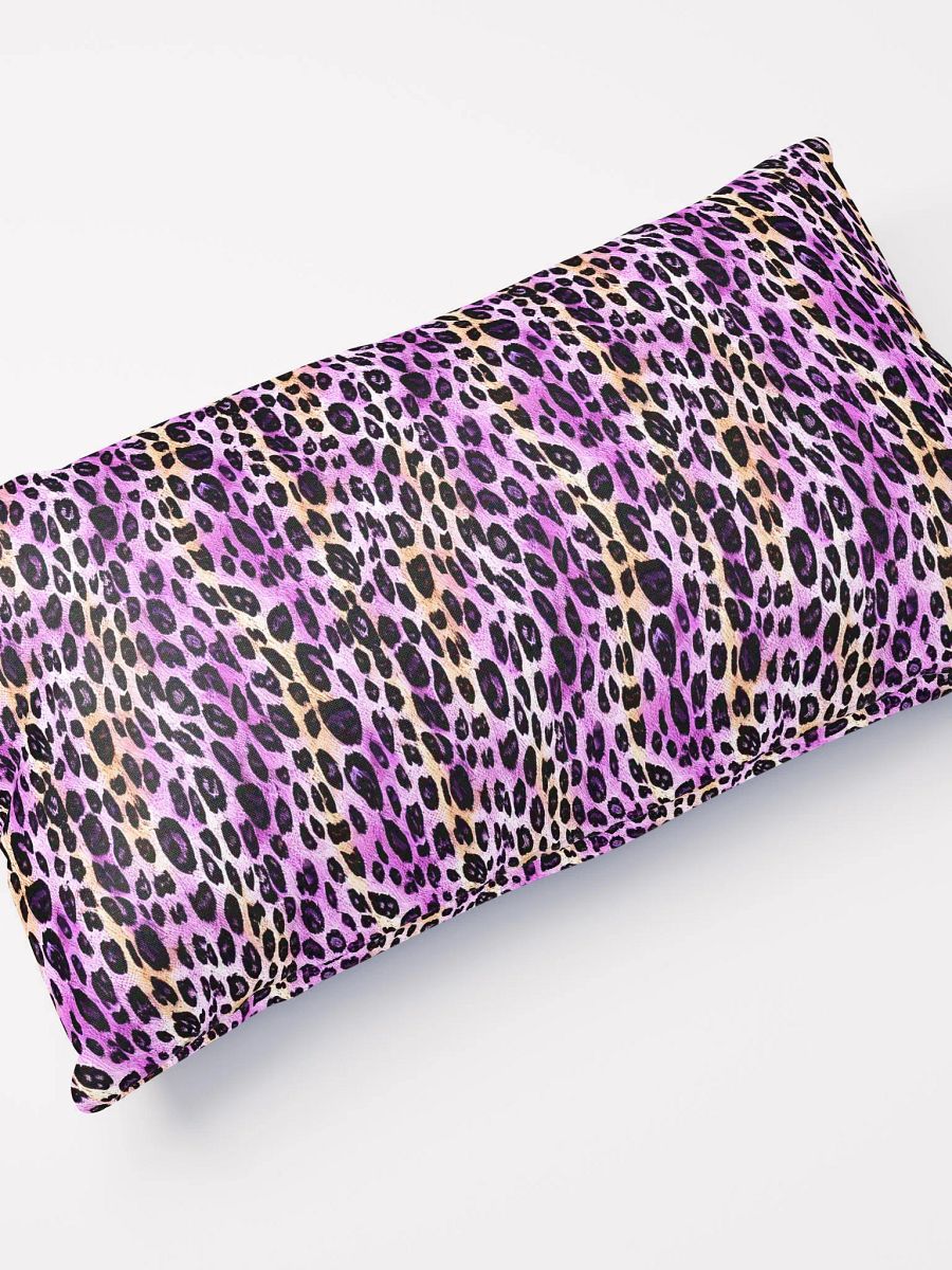 Purple Beige Leopard Pillow product image (12)