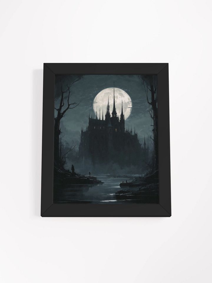 Moonlit Cathedral of the Damned Framed Print product image (2)