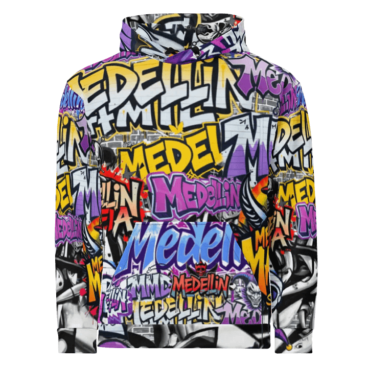 Medellin Mafia Motif Hoodie product image (1)