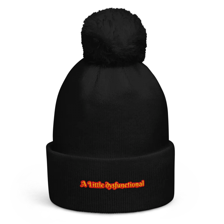 A Little dysfunctional Pom Pom Beanie product image (1)