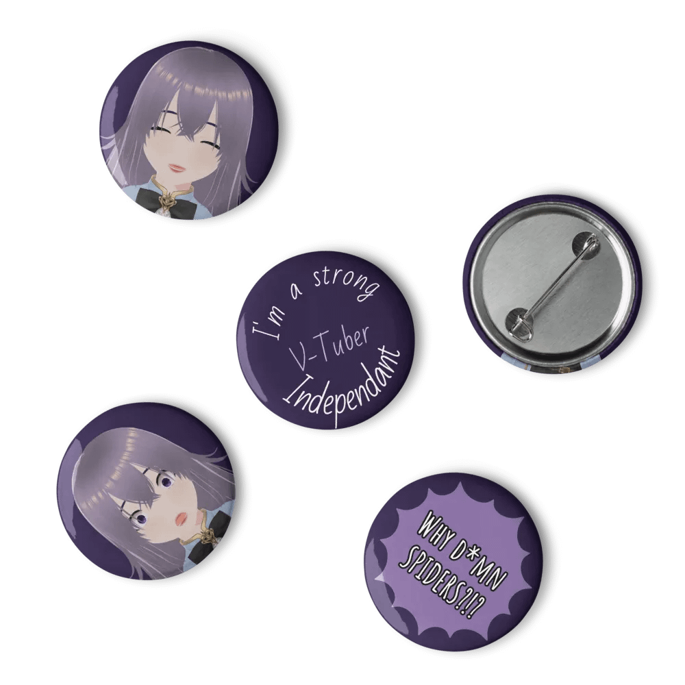 Virtual Vibe Pin Button Set product image (15)