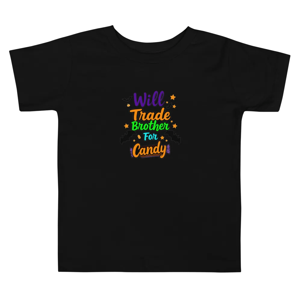 Will Trade Brother For Candy Toddler T-shirt product image (2)