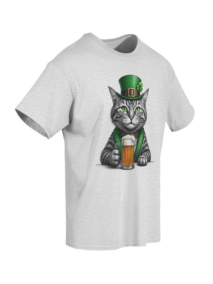 St. Patrick's Day Cat Tee product image (2)