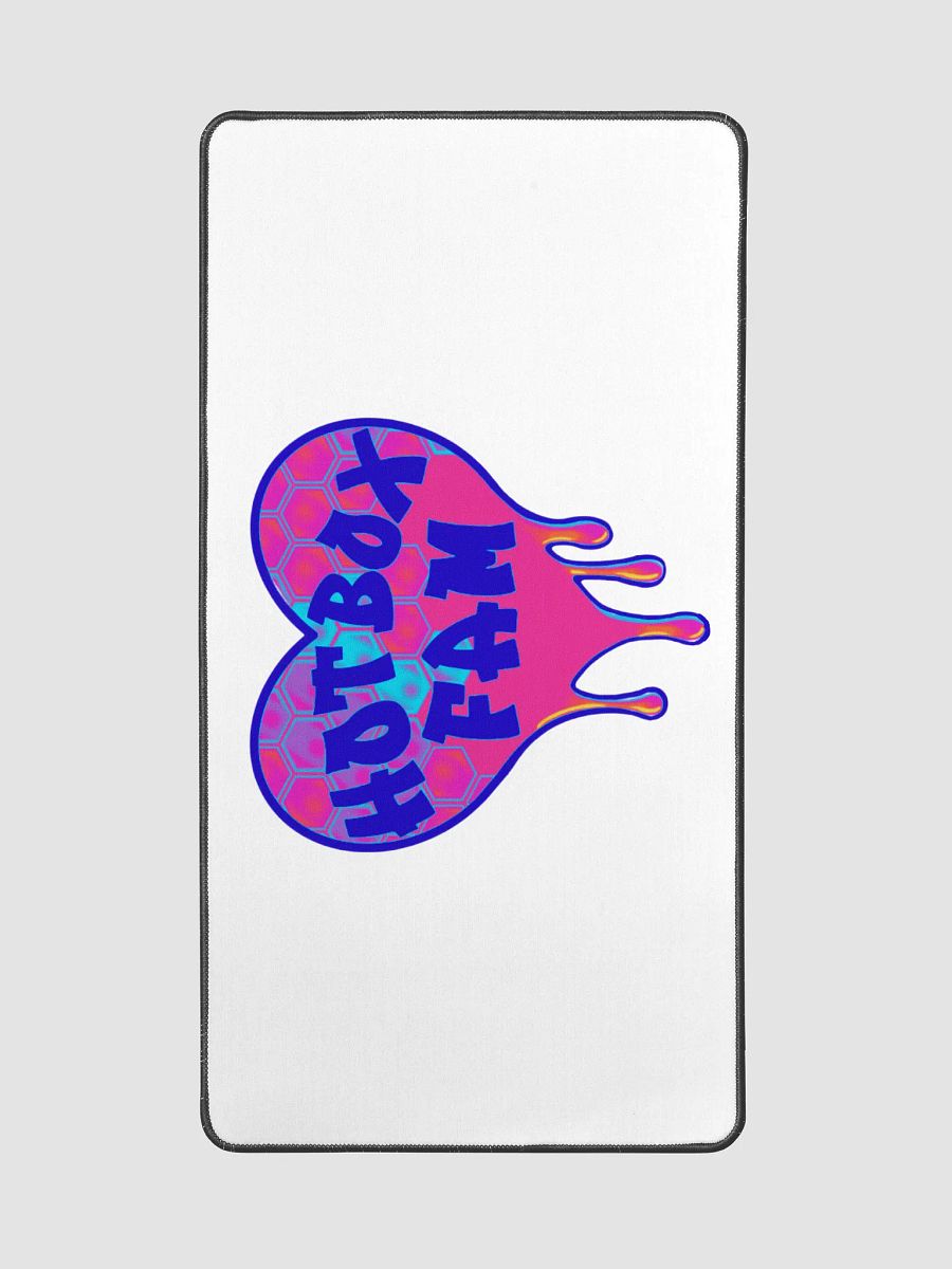HOT BOX FAM COLOR POP HONEY COMB LOGO DESK MAT product image (2)