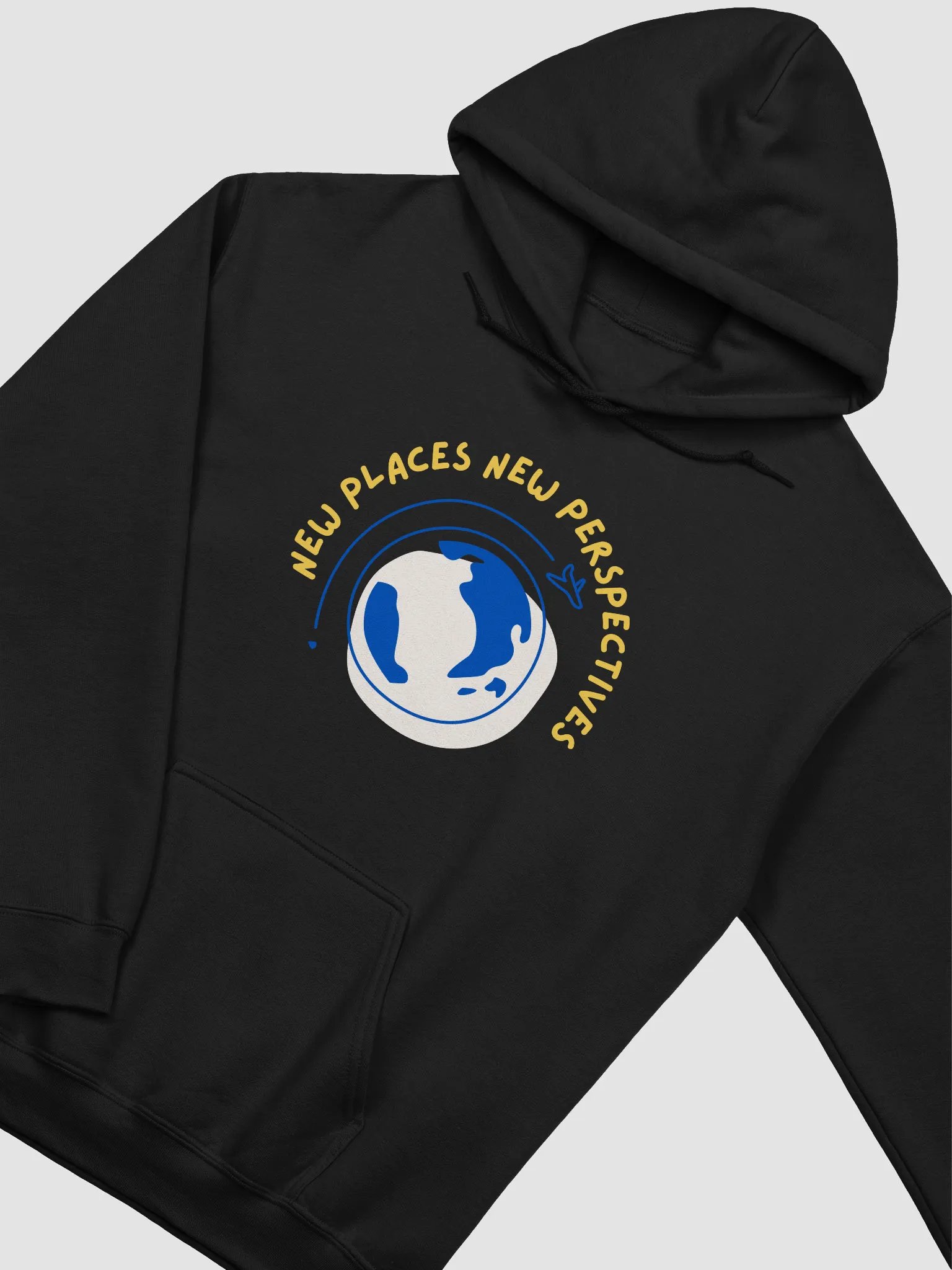 Wanderlust Globe Adventure Hoodie | new places new perspectives product image (25)