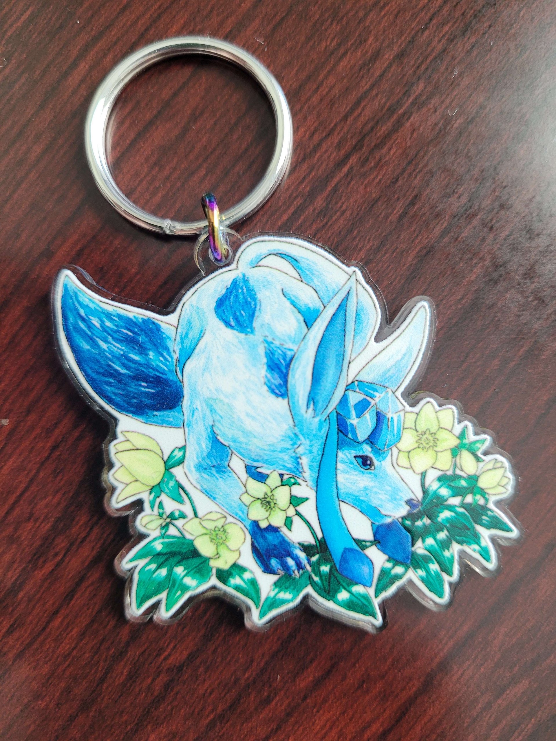 Glaceon Acrylic Charm product image (1)