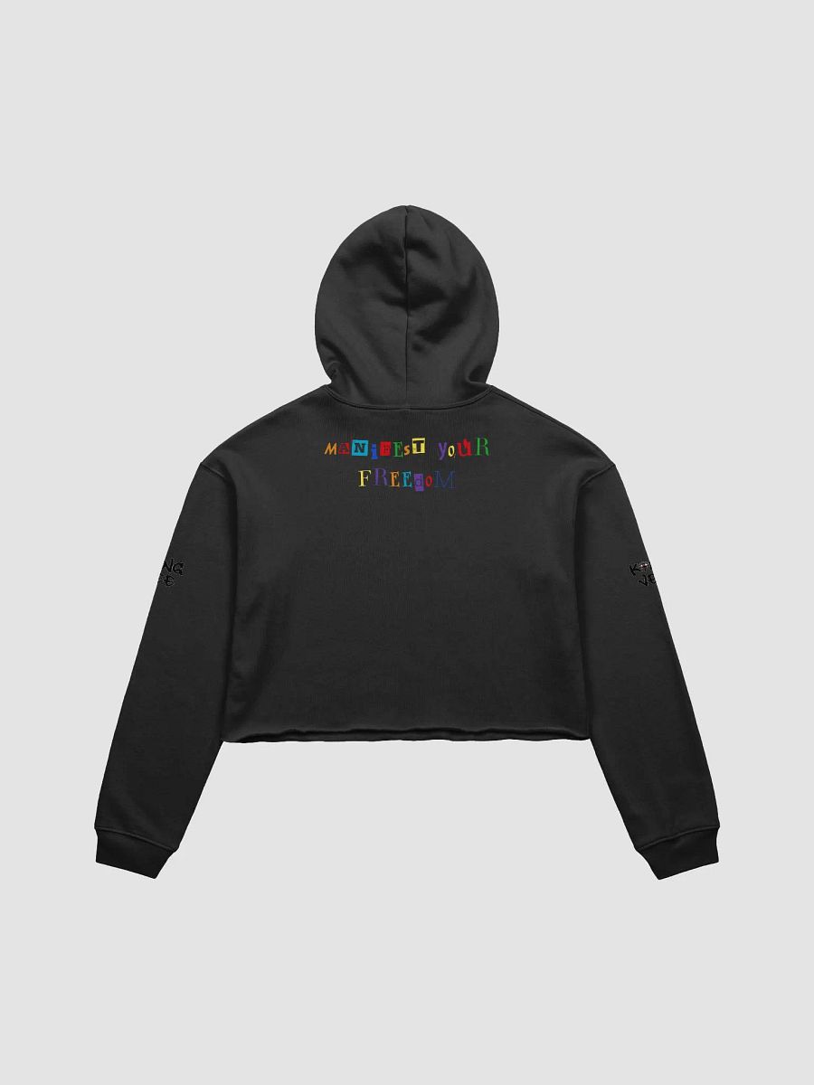 'Head in the clouds' Inspired KING VEE Crop Hoodie product image (2)
